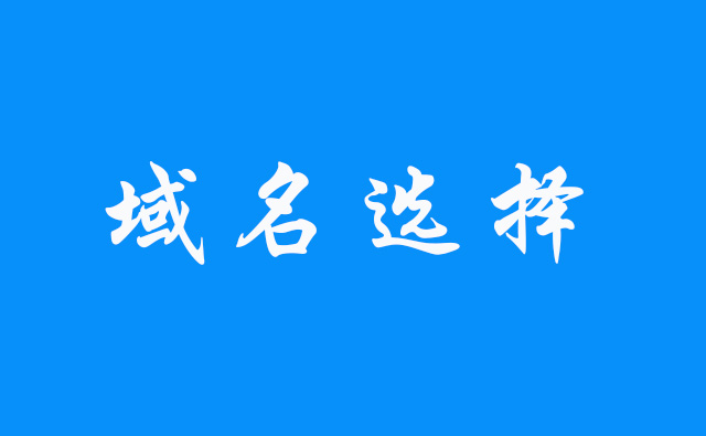 怎样正常选择老域名